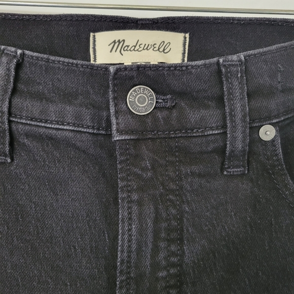 Madewell Mid-Rise Perfect Vintage Jean in Clean Black Wash Size 28 - Picture 10 of 14